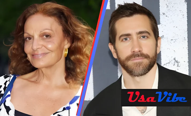 Diane von Furstenberg and Jake Gyllenhaal