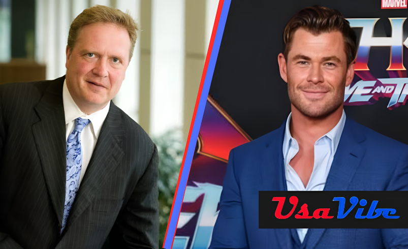 Jon Moeller and Chris Hemsworth