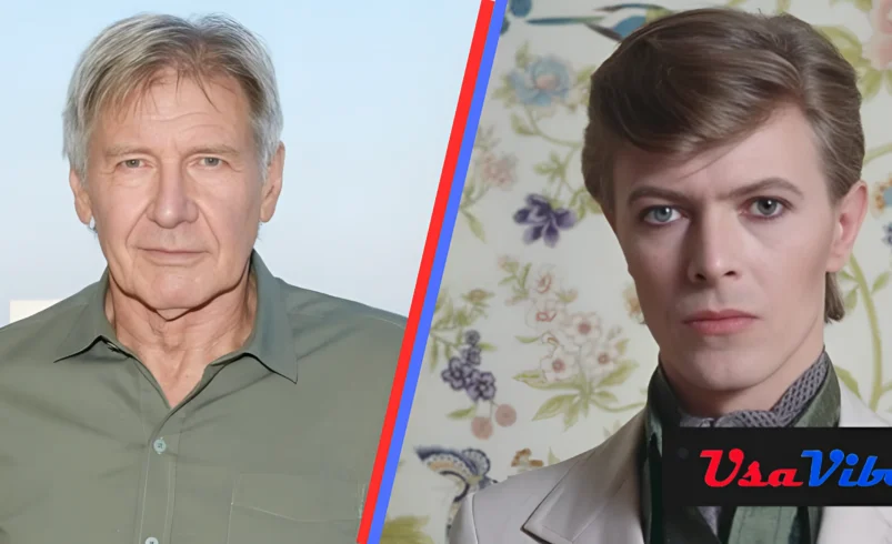 Harrison Ford and David Bowie