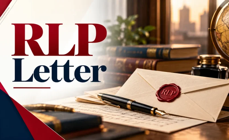 RLP Letter: What It Means, Why You Received One & What Happens Next