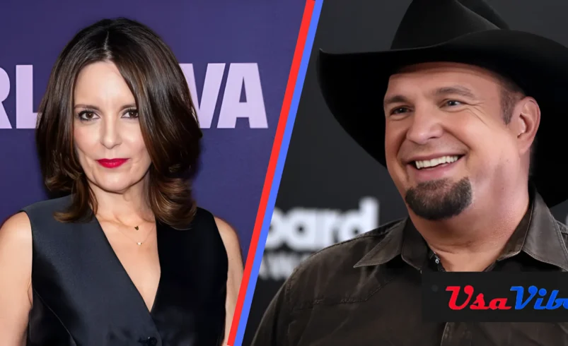 Tina Fey and Garth Brooks