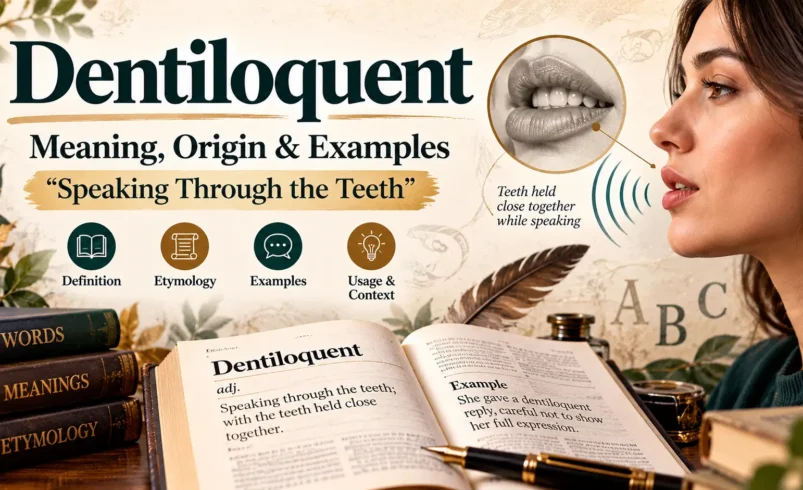 Dentiloquent Meaning: Definition, Origin & Examples